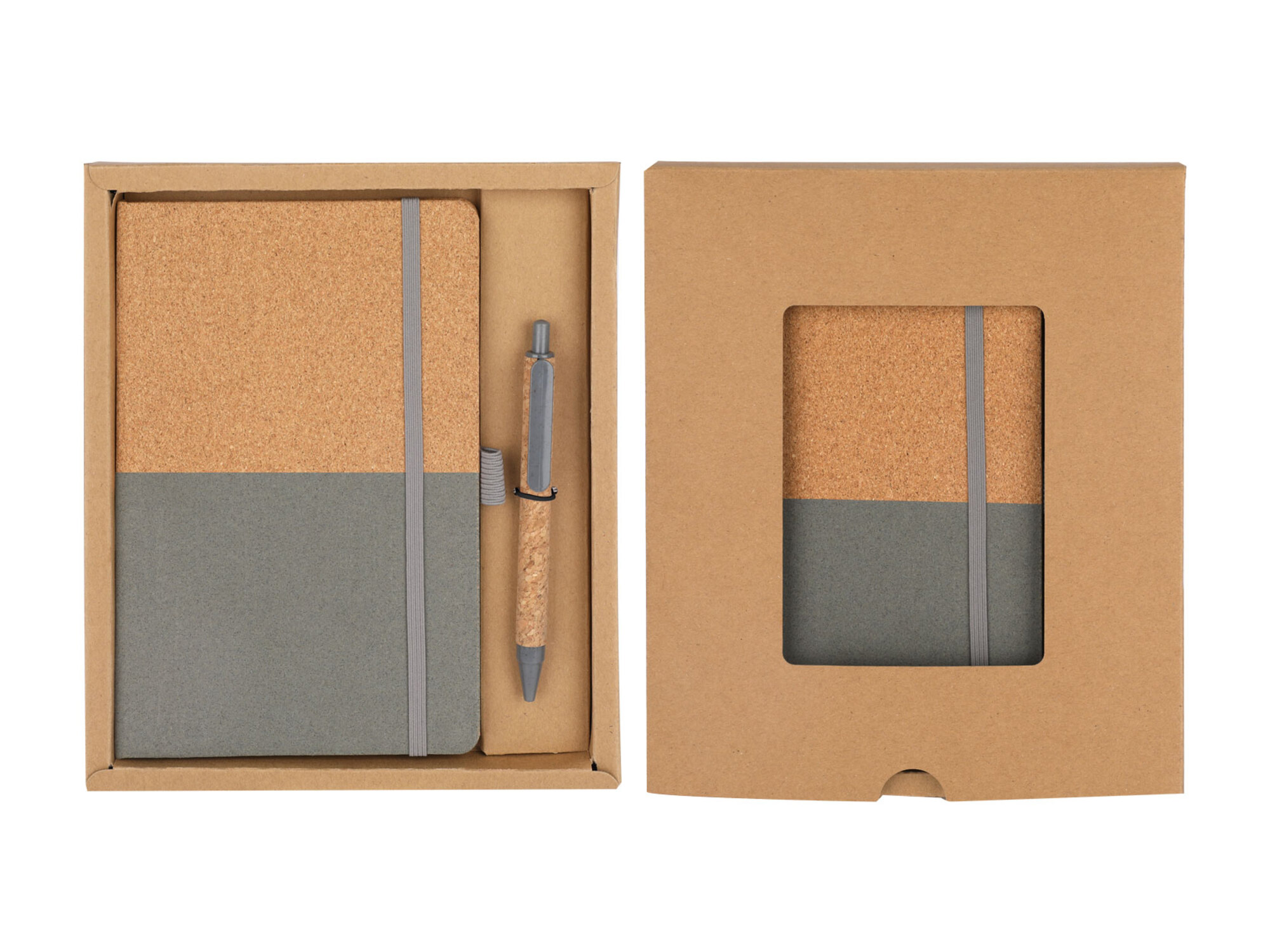 ALMANAC - Cork Notebook & Pen Corporate Gift Set